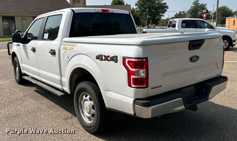 image for item DG4458 2018 Ford F150 SuperCrew pickup truck