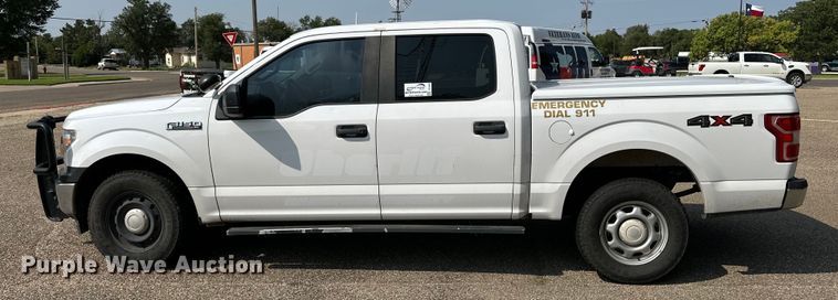 image for item DG4458 2018 Ford F150 SuperCrew pickup truck