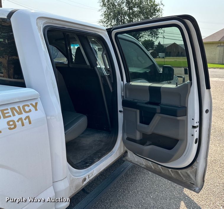 image for item DG4458 2018 Ford F150 SuperCrew pickup truck