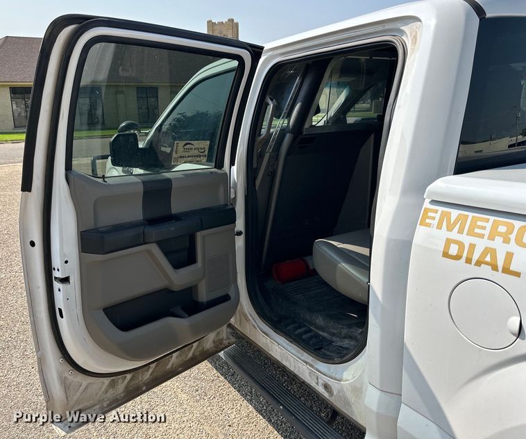 image for item DG4458 2018 Ford F150 SuperCrew pickup truck