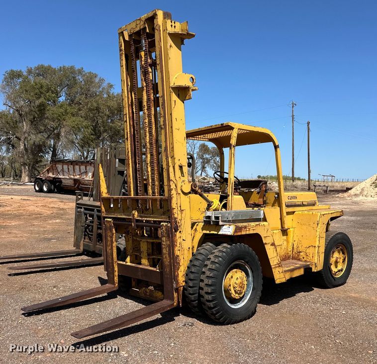 image for item DG4483 1963 Clark 392439 forklift