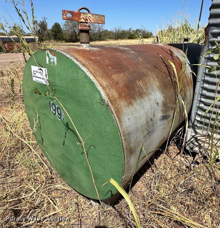 image for item DG4486 (2) steel diesel tanks 