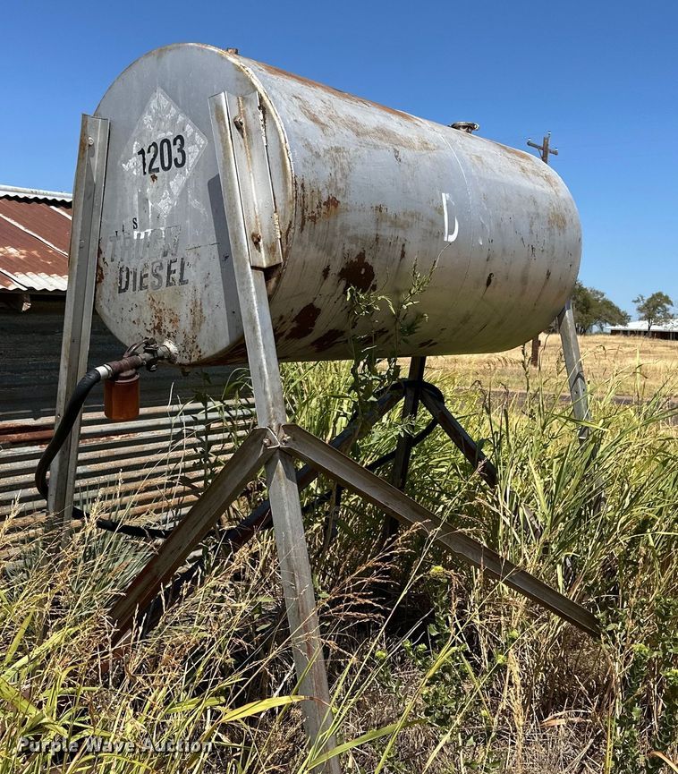 image for item DG4486 (2) steel diesel tanks 