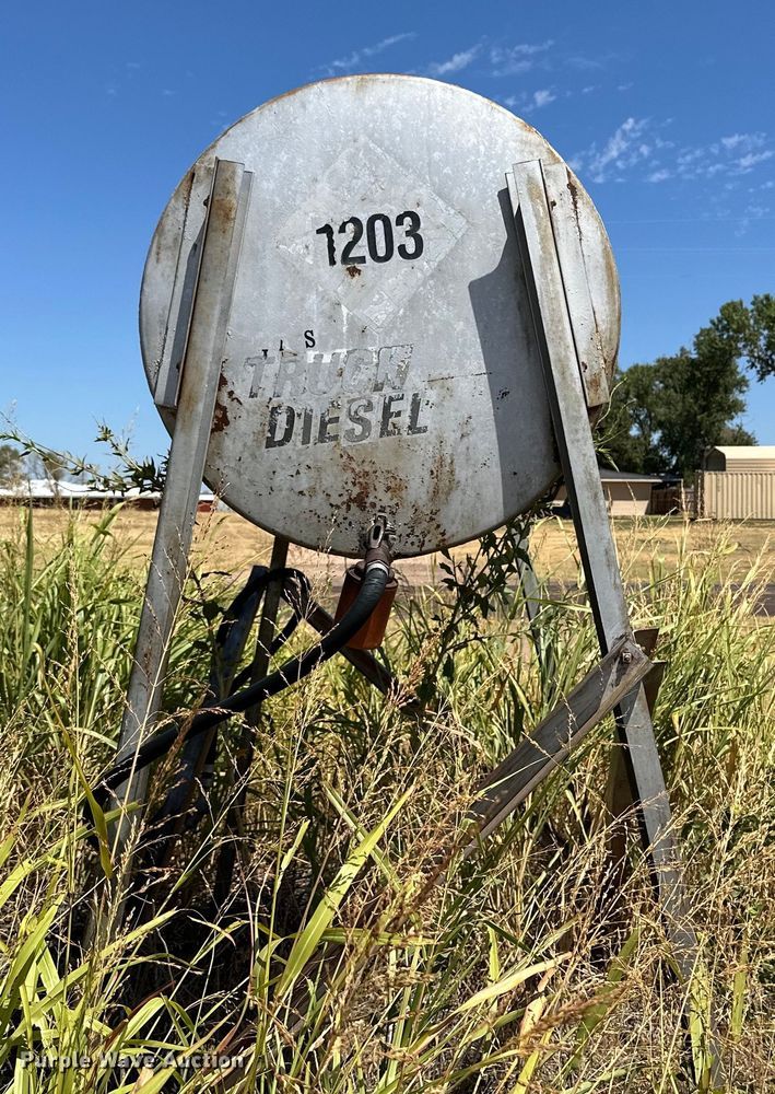 image for item DG4486 (2) steel diesel tanks 