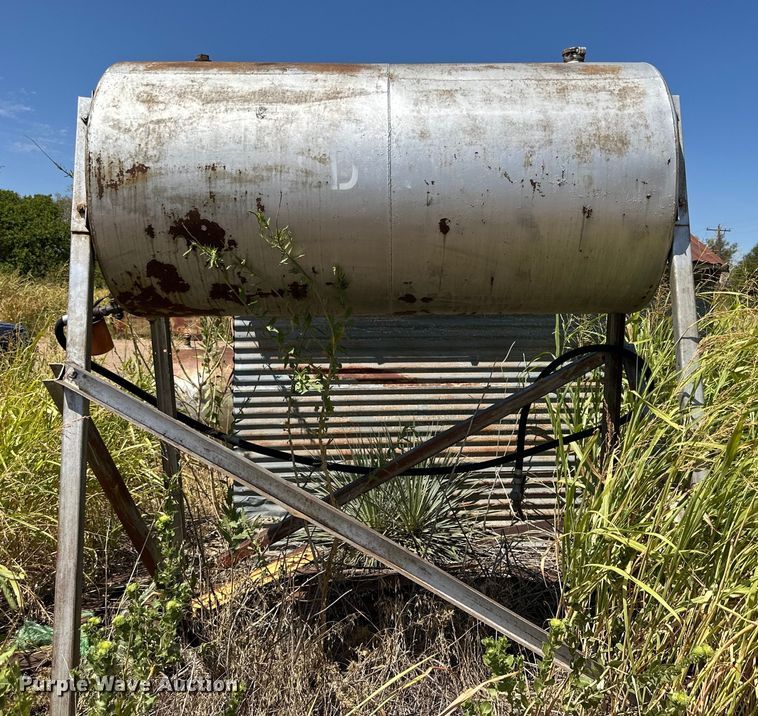 image for item DG4486 (2) steel diesel tanks 