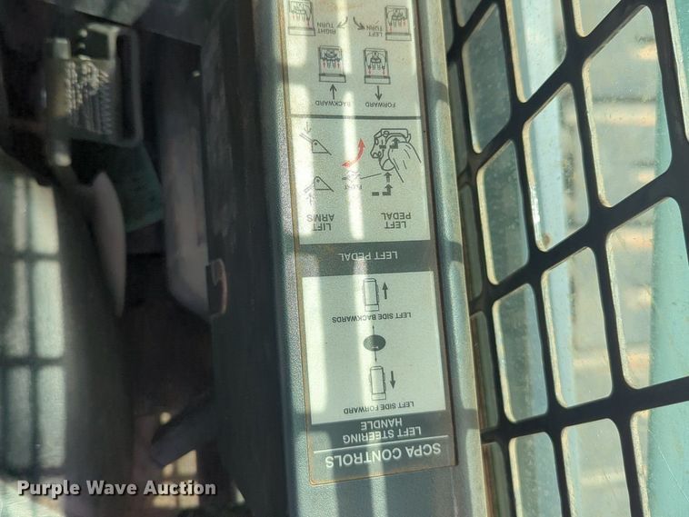 image for item DL1025 2017 Bobcat T870 tracked skid steer loader