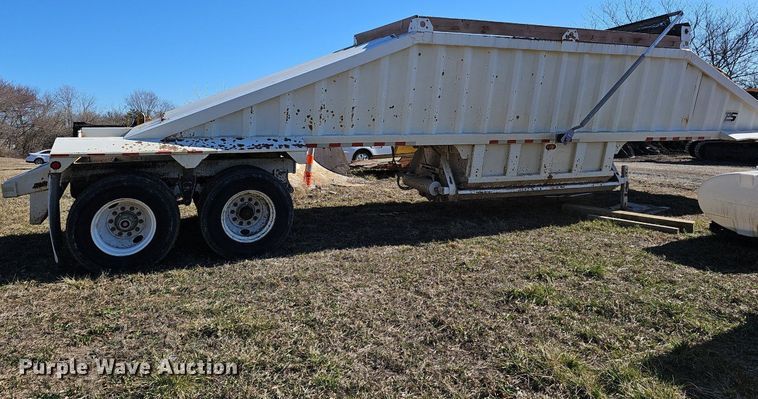 image for item DM1545 2006 CPS SBD240 Hopper bottom dump trailer