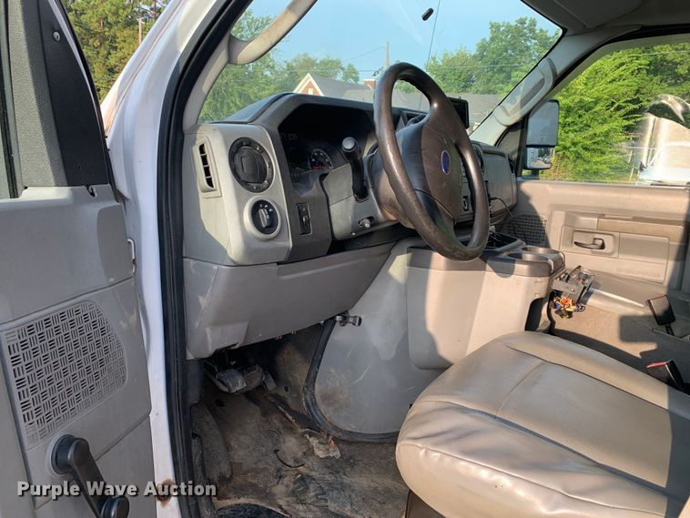 image for item DM1763 2012 Ford E350 Super Duty sewer inspection truck