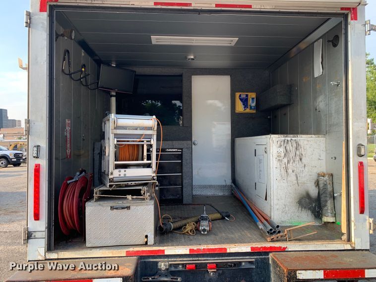 image for item DM1763 2012 Ford E350 Super Duty sewer inspection truck