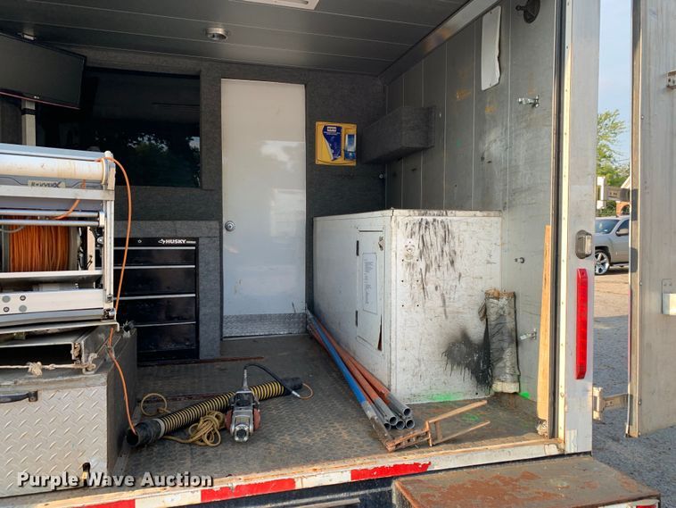 image for item DM1763 2012 Ford E350 Super Duty sewer inspection truck