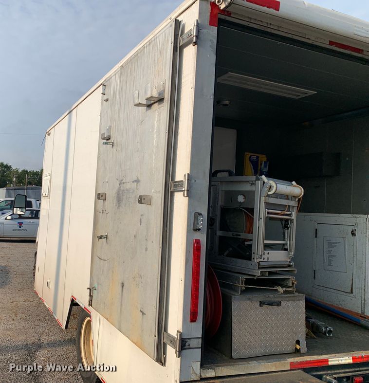 image for item DM1763 2012 Ford E350 Super Duty sewer inspection truck