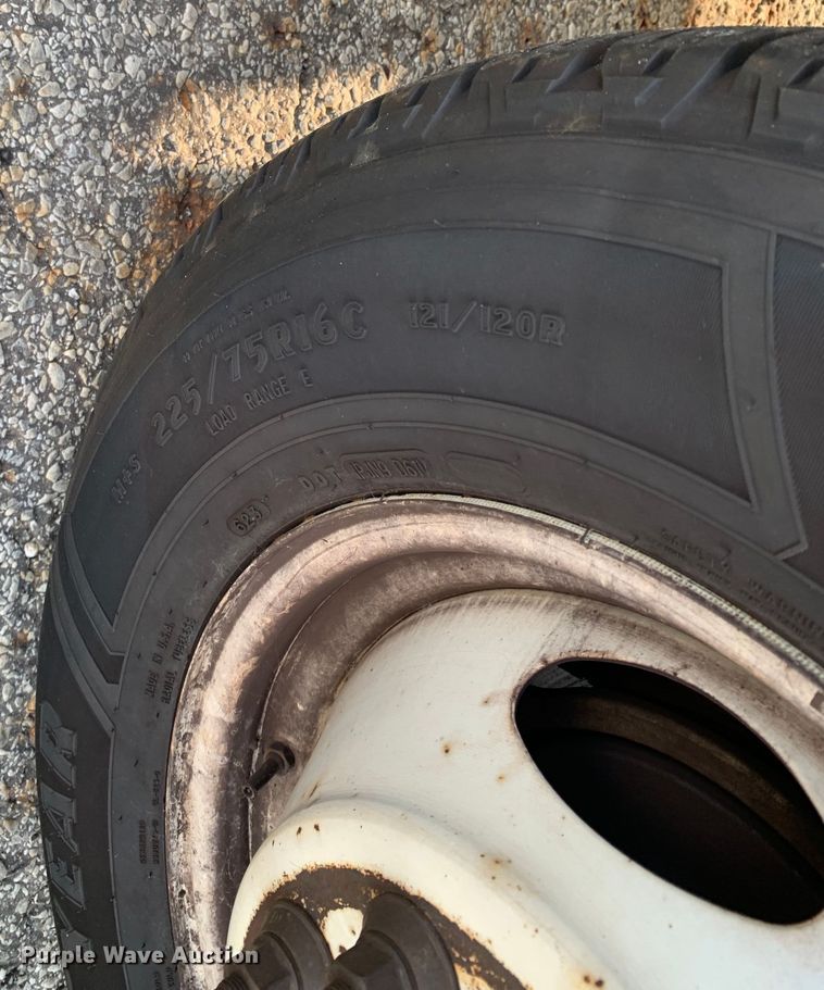 image for item DM1763 2012 Ford E350 Super Duty sewer inspection truck