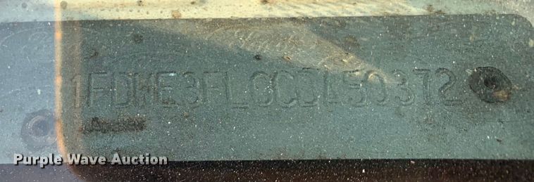 image for item DM1763 2012 Ford E350 Super Duty sewer inspection truck