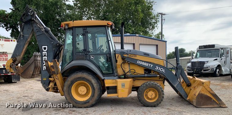 image for item DM1764 2015 John Deere 310L backhoe