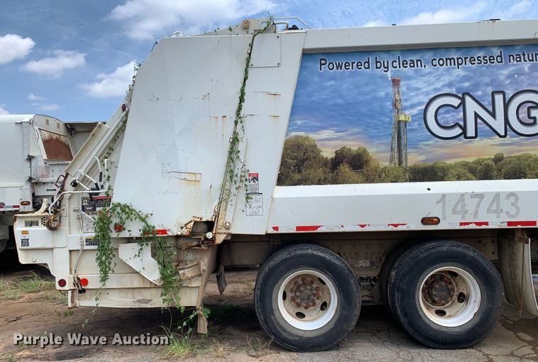 image for item DM1767 2014 Crane Carrier Low Entry refuse truck