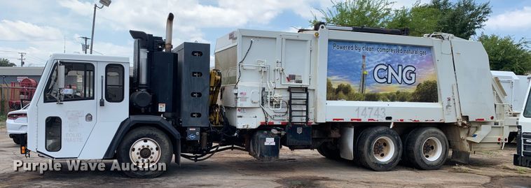 image for item DM1767 2014 Crane Carrier Low Entry refuse truck