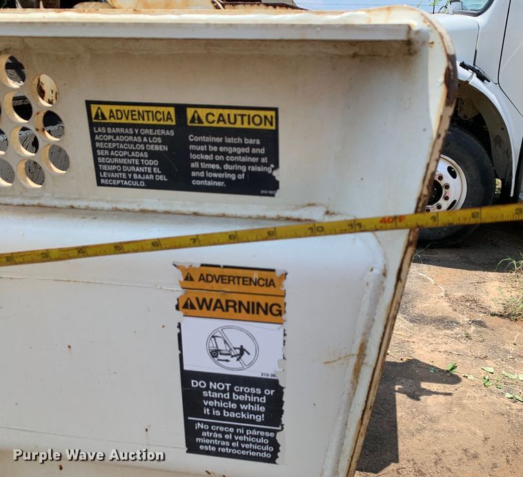 image for item DM1767 2014 Crane Carrier Low Entry refuse truck