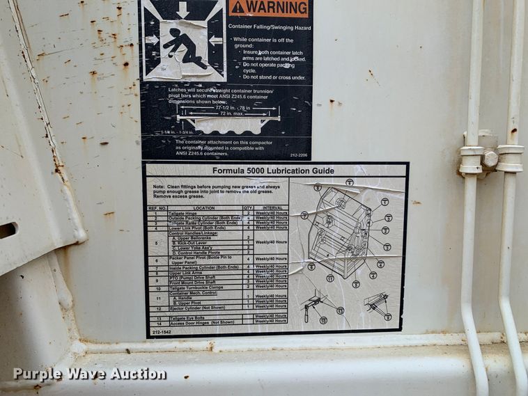 image for item DM1767 2014 Crane Carrier Low Entry refuse truck