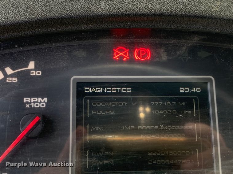 image for item DM1770 2018 Mack LR613 refuse truck