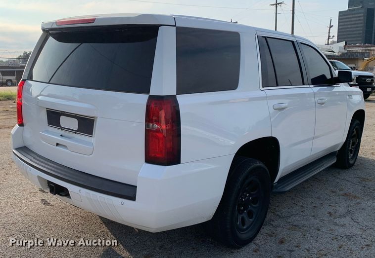 image for item DM1771 2016 Chevrolet  Tahoe Police SUV