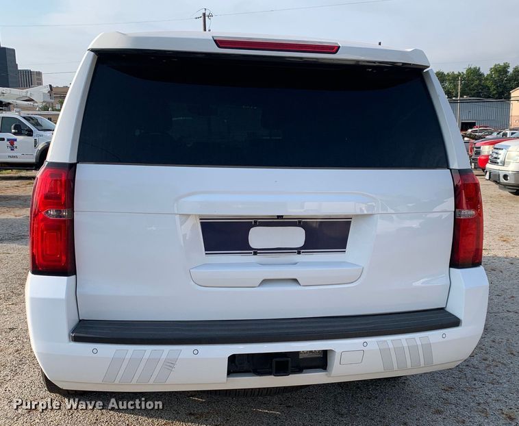 image for item DM1771 2016 Chevrolet  Tahoe Police SUV