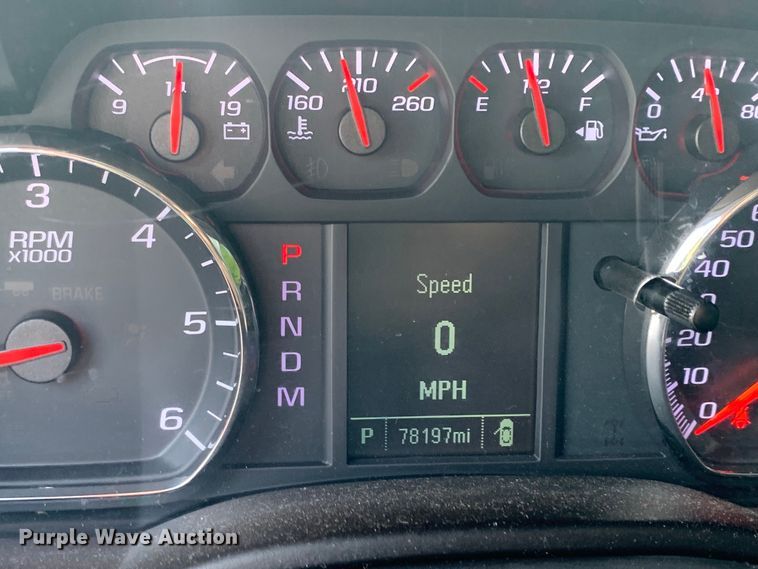 image for item DM1771 2016 Chevrolet  Tahoe Police SUV