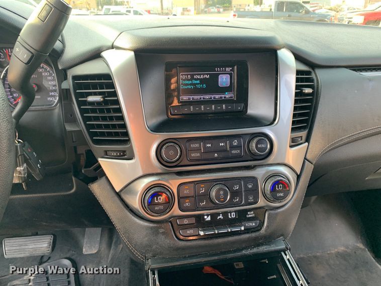 image for item DM1771 2016 Chevrolet  Tahoe Police SUV