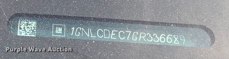 image for item DM1771 2016 Chevrolet  Tahoe Police SUV