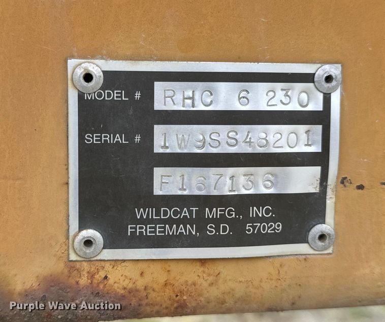 image for item DP6673 Wildcat RHC 6-230 trommel screen