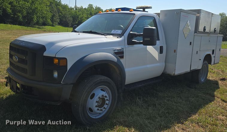 image for item DQ4478 2008 Ford F550 Super Duty XL utility / service truck