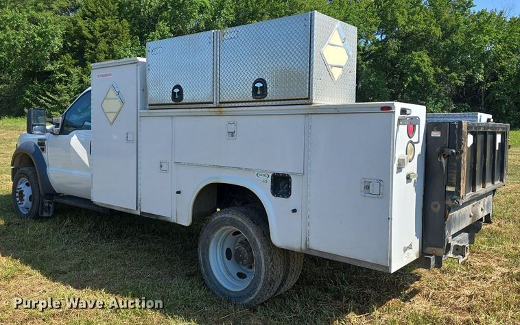image for item DQ4478 2008 Ford F550 Super Duty XL utility / service truck