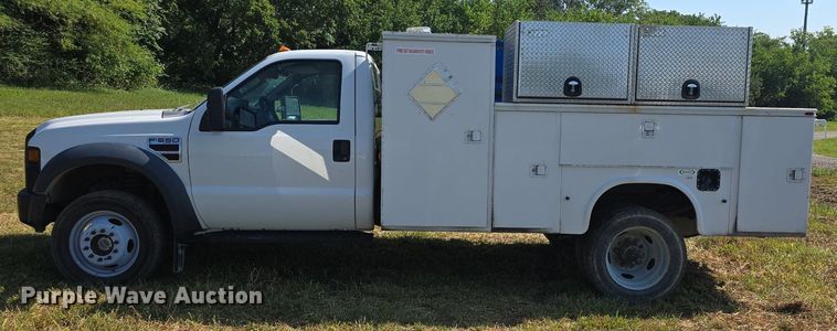 image for item DQ4478 2008 Ford F550 Super Duty XL utility / service truck