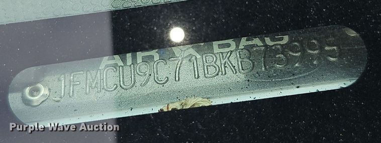 image for item DQ4491 2011 Ford Escape  SUV