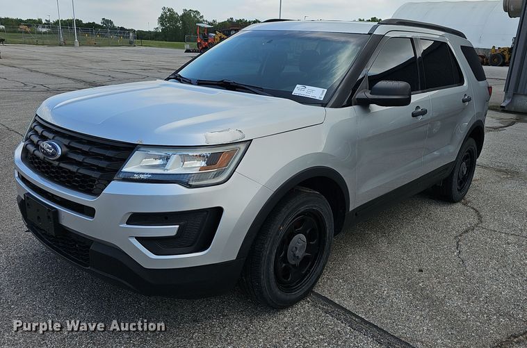 image for item DQ4495 2016 Ford Explorer Police Interceptor  SUV