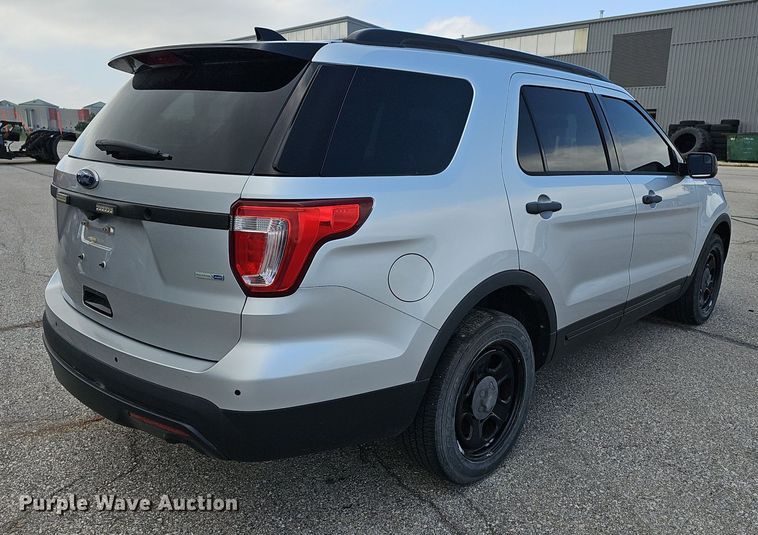 image for item DQ4495 2016 Ford Explorer Police Interceptor  SUV