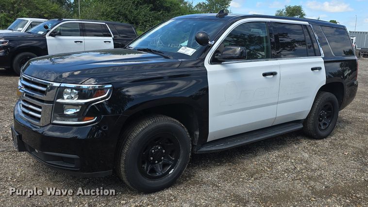image for item DQ4497 2020 Chevrolet Tahoe Police SUV