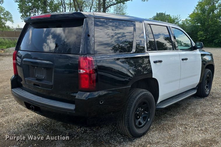 image for item DQ4497 2020 Chevrolet Tahoe Police SUV