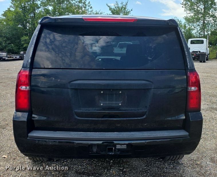 image for item DQ4497 2020 Chevrolet Tahoe Police SUV