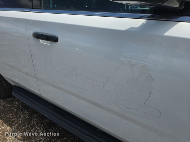 image for item DQ4497 2020 Chevrolet Tahoe Police SUV