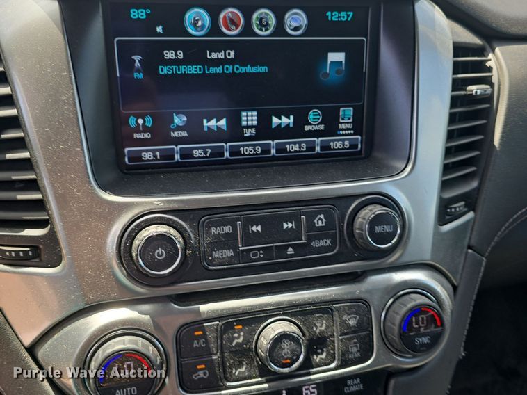 image for item DQ4497 2020 Chevrolet Tahoe Police SUV