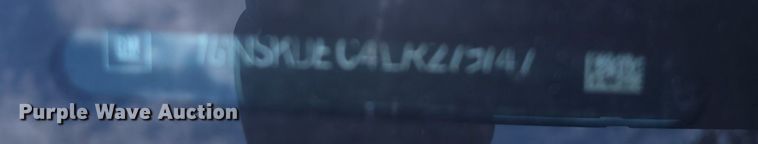 image for item DQ4497 2020 Chevrolet Tahoe Police SUV