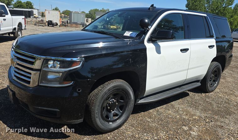 image for item DQ4499 2020 Chevrolet Tahoe Police SUV
