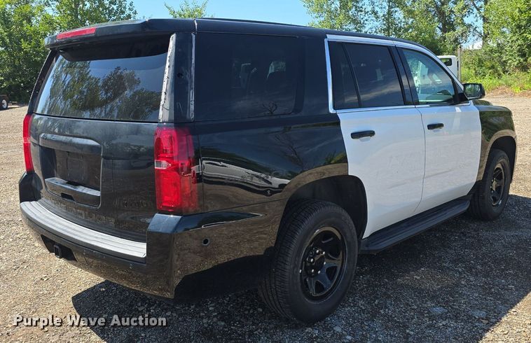 image for item DQ4499 2020 Chevrolet Tahoe Police SUV