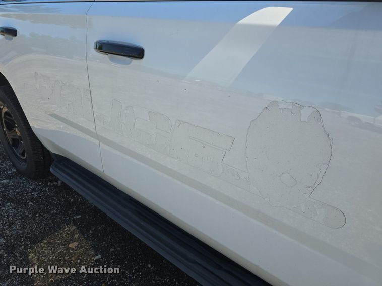 image for item DQ4499 2020 Chevrolet Tahoe Police SUV