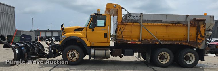 image for item DQ4544 2014 International  WorkStar 7500 dump truck