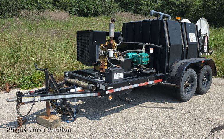 image for item DQ5132 2013 Sewer Equipment Co  545 sewer jetter trailer