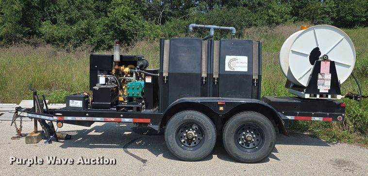 image for item DQ5132 2013 Sewer Equipment Co  545 sewer jetter trailer