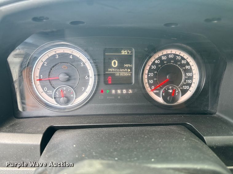 image for item DQ6872 2017 Dodge Ram 1500 Quad Cab pickup truck