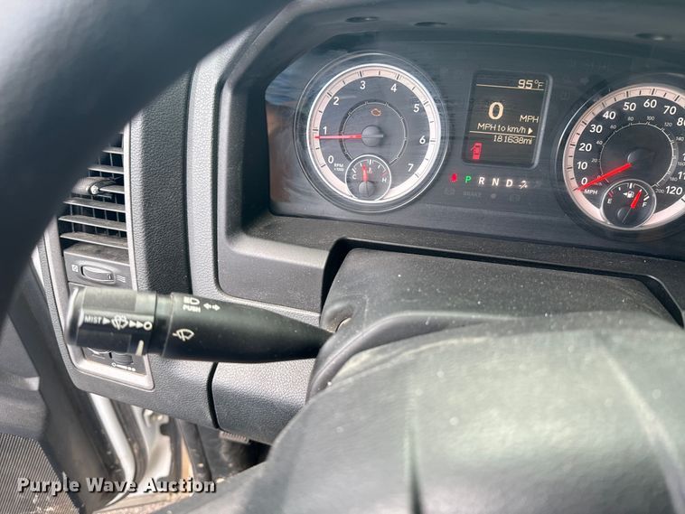 image for item DQ6872 2017 Dodge Ram 1500 Quad Cab pickup truck