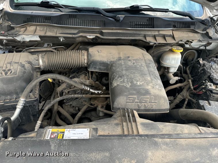 image for item DQ6872 2017 Dodge Ram 1500 Quad Cab pickup truck